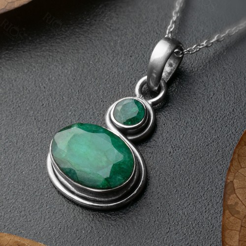 925 sterling silver emerald - 925,