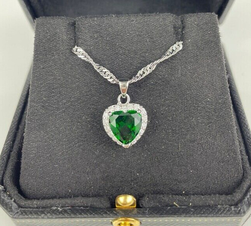 Sterling silver emerald - sterling,