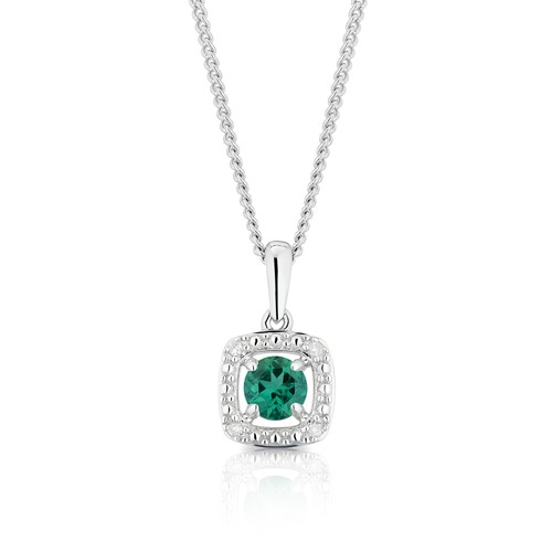 May birthstone pendant - birthstone,