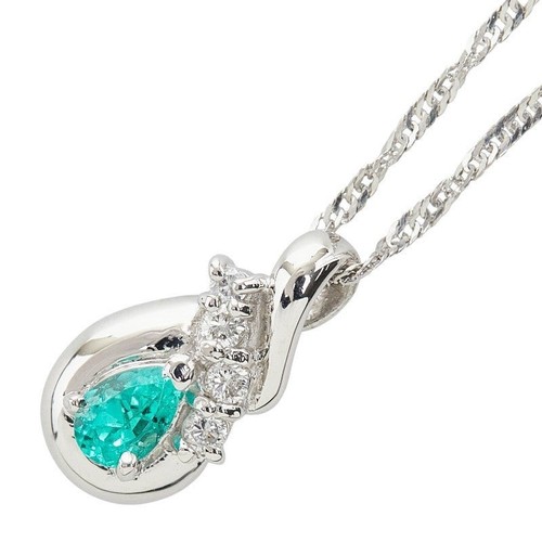 Emerald diamond drop - emerald,