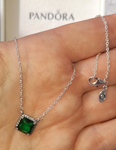 Pandora emerald green collier - green,