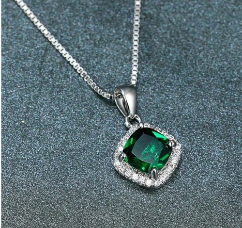 Elegant square set emerald - elegant,