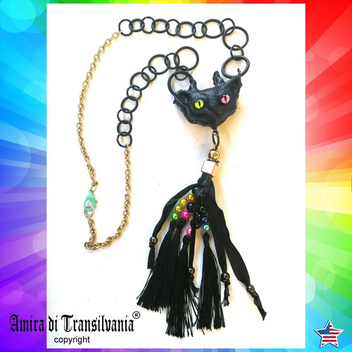 Fashion cat bead pearl fringe - fashion,