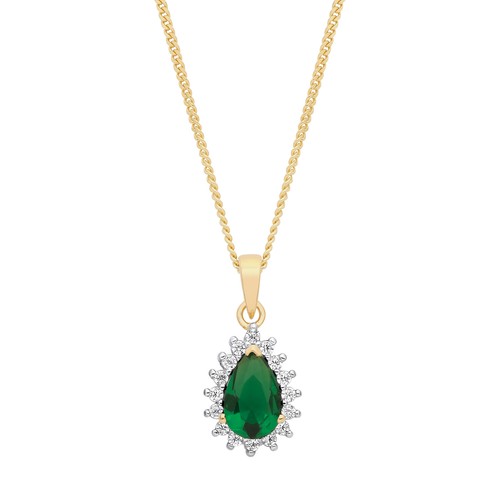 9ct yellow gold silver - on,