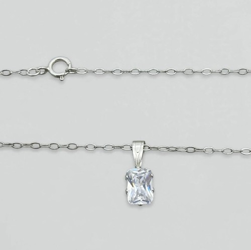 Sterling silver 925 emerald - silver,