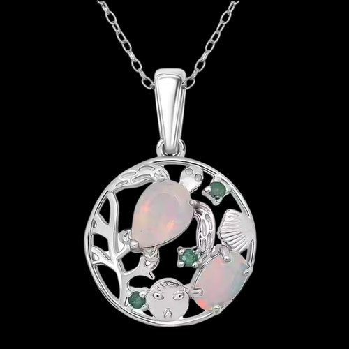 Rhodium plated sterling - rhodium, silver
