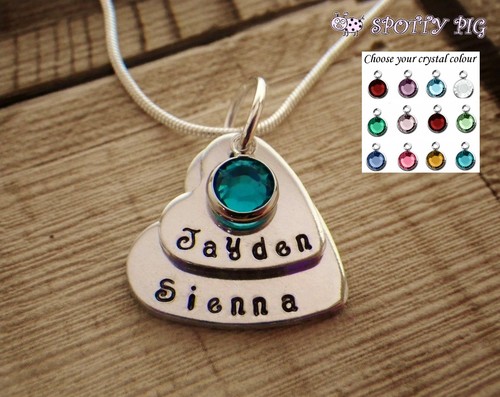 Personalised necklace names - names, &