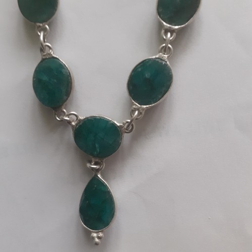 Sterling silver 925 emerald - sterling,