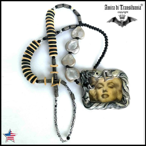 Marilyn monroe necklace - marilyn,
