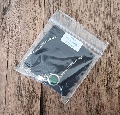 Vintage green emerald paste - green, &